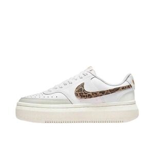 Nike Court Vision Alta Platform Shoes‎ White Leopard DO2791 100 Women's Sz 9.5